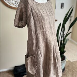 Himalaya linen dress